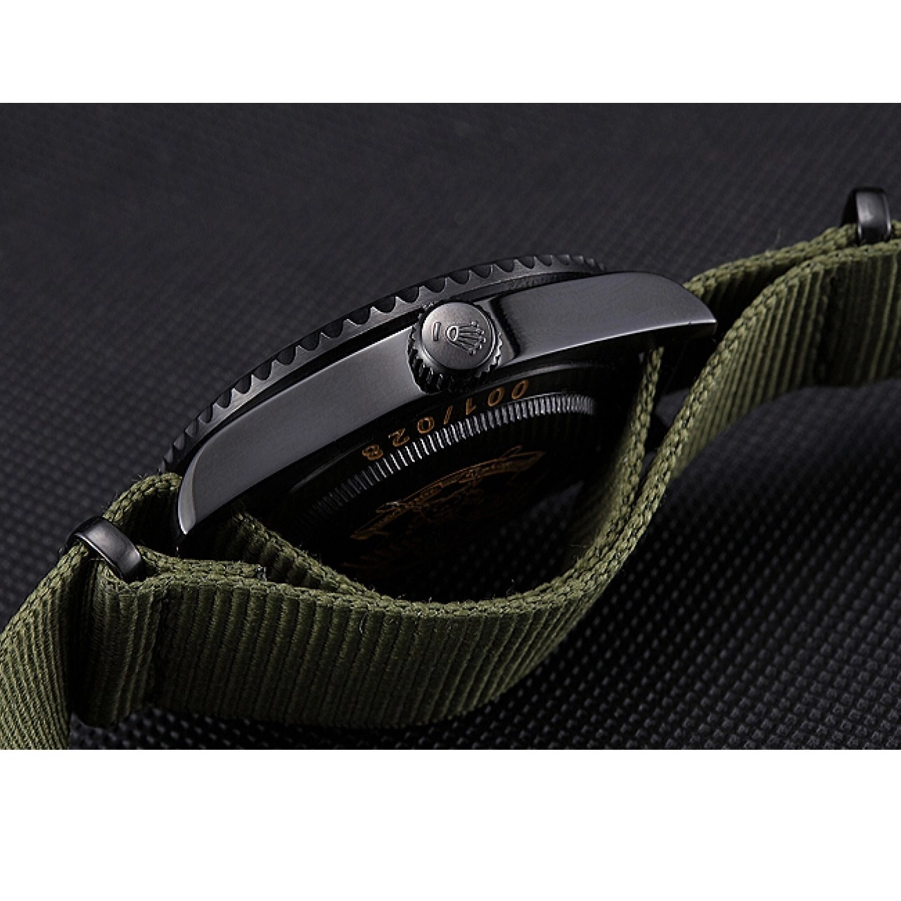 Aaa replica watch Submariner 621995 Olive Rolex Stealth 0524